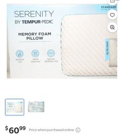 SERENITY TEMPUR PEDIC PILLOW