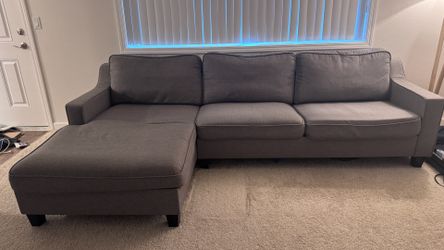 Sectional Sofa with Ottoman