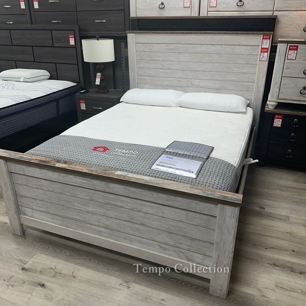 Bed Frame Bedroom Queen Bed