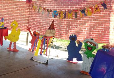 Sesame Street Wood Cutouts Any theme