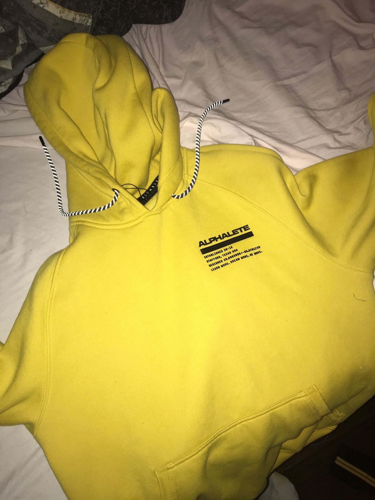 Alphalete yellow hoodie, pink joggers women,men’s premium joggers