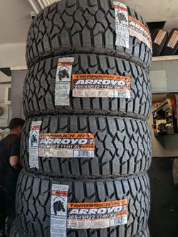 285 45 22 Arroyo Tires Con 50,000 millas de Garantía