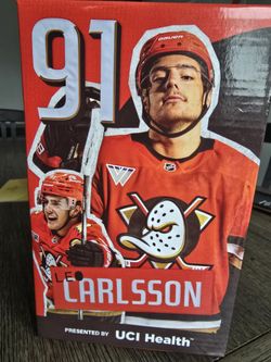 Anaheim Ducks Leo Carlsson Bobblehead 2025