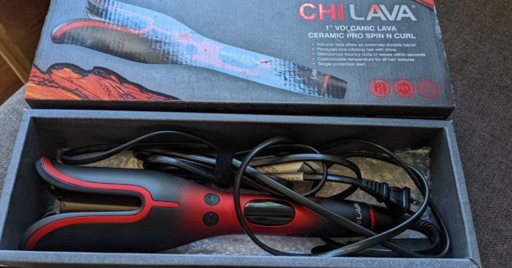 Brand NEW Chi Lava Spin N Curl MUST SELL,All Products : American Fashion Style Bags On Sale