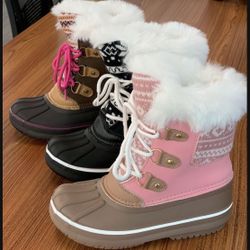 Snow Boots Kids Sizes 9,10.11,12,13,1,2,3,4 $25 Each Pair