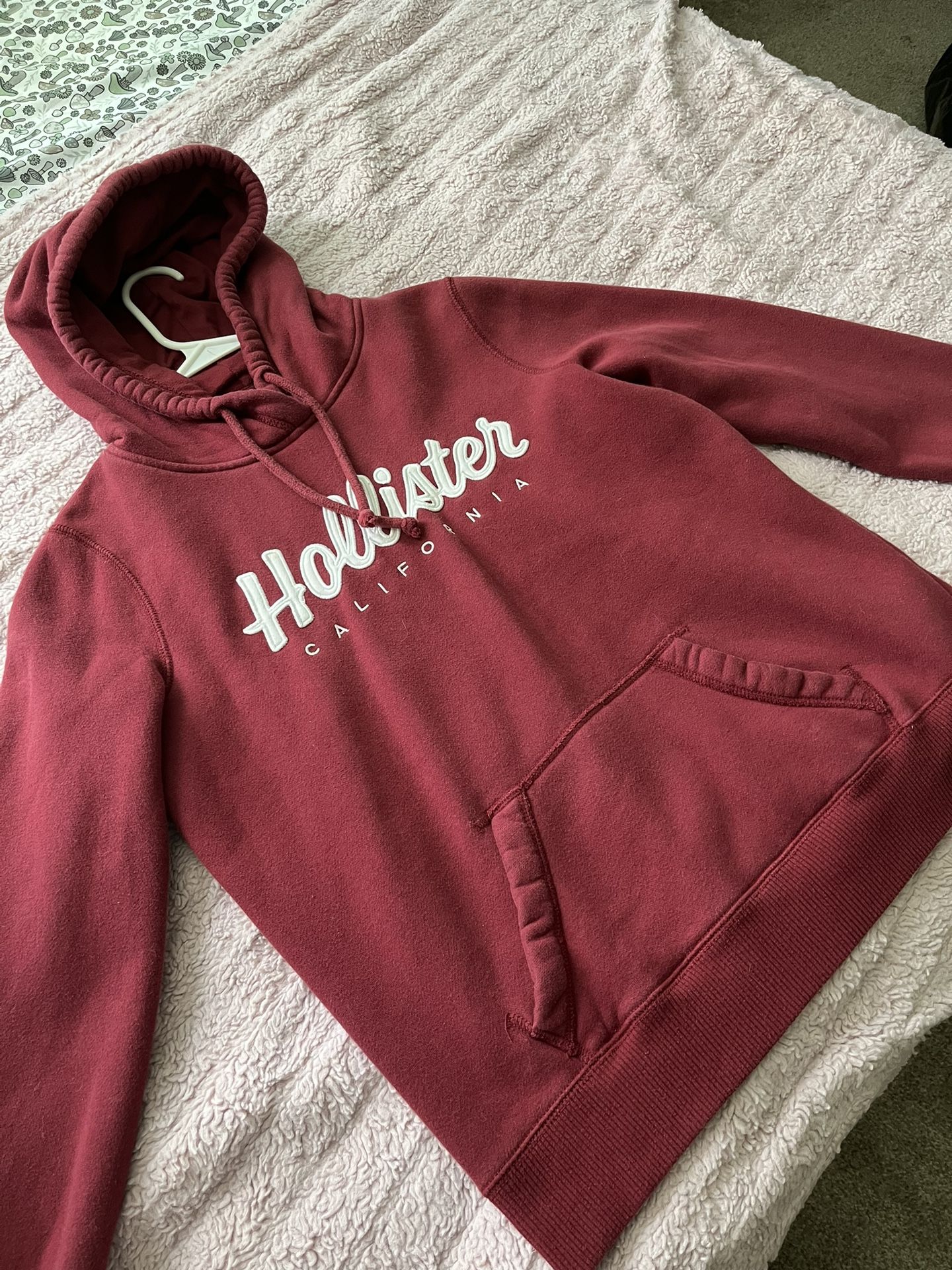 Hollister red hoodie