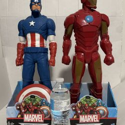 Marvel Captain America Iron Man $20 Each