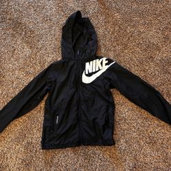 Athletic Kids Nike Windbreaker Zip Up Jacket