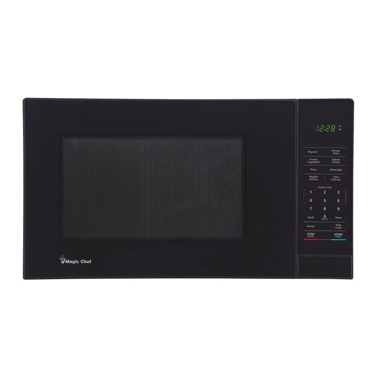 Magic Chef MC110MB Countertop Microwave Oven, 1,000 Watts, Black