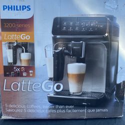 Philips Latte Go 3200 Espresso Machine Brand New