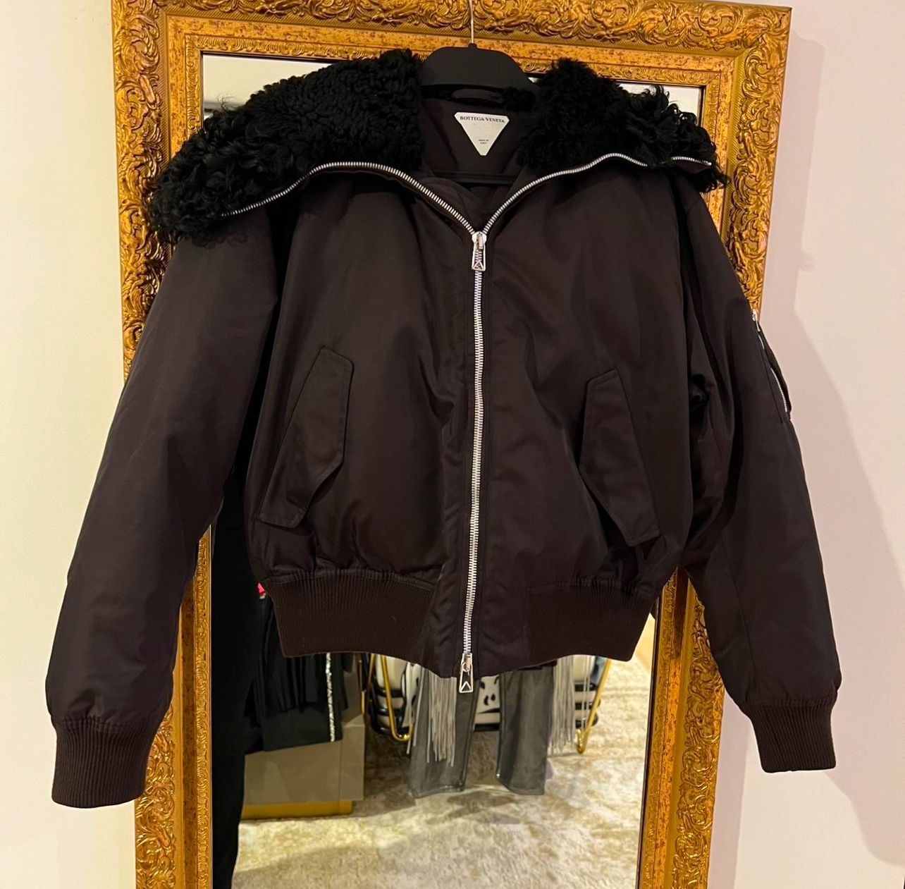 Bottega Veneta Shearling Puffer