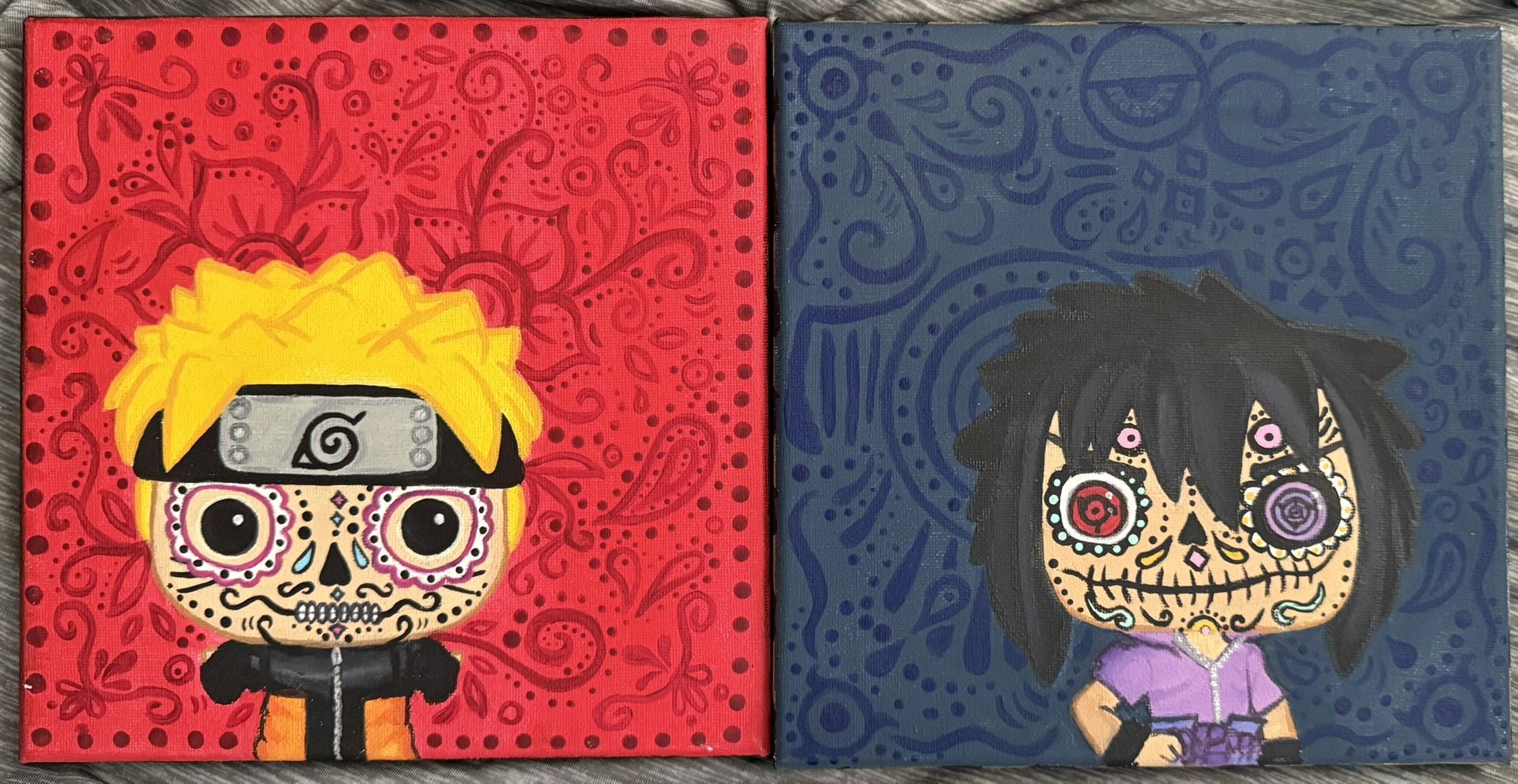 Día de los Muertos Naruto & Sasuke