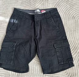 Fabric Jean Shorts
