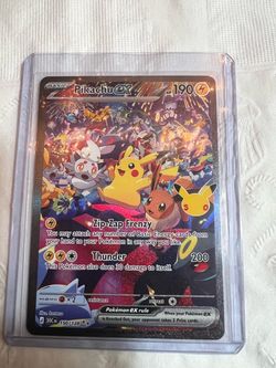 ⚡️ PIKACHU ex #150/128 – NEAR MINT! ⚡️