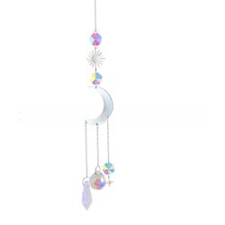 Crystal Suncatcher, Window Suncatcher Prism Hanging Sun Catcher Outdoor Indoor Decor Gift for Mom Christmas Stocking Sutffers Home Decor