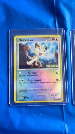 pokemon meowth 106/146 BK Promo