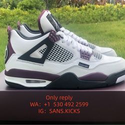 Paris Saint-Germain x Air Jordan 4 Retro 'Bordeaux'