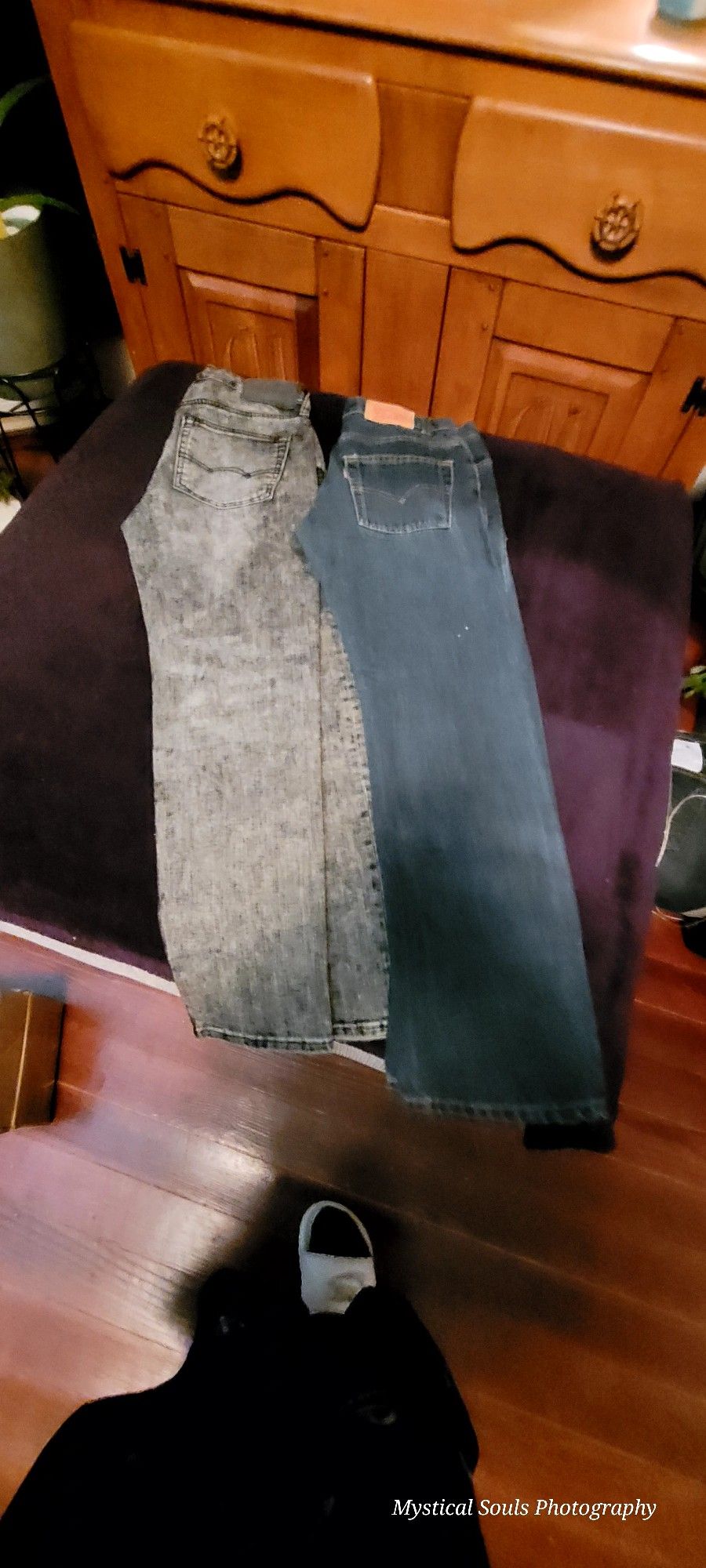 Men's 28 X 28 Boot Leg Jeans 2 Bundle