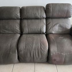Sofa And Recliner Electric Used  But  Working