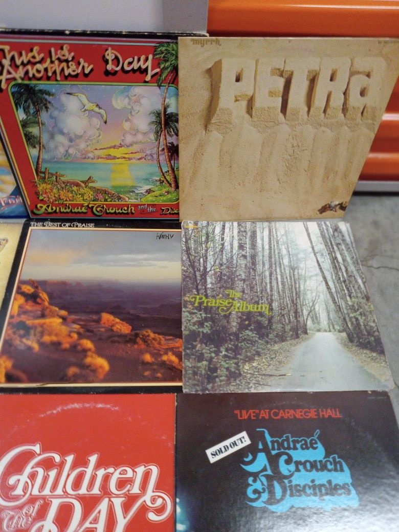 Rare/Clean Early Christian Rock Vinyl! (Lot O F 16)