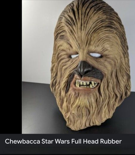 CHEWBACCA STAR WARS COSTUME ADULT DELUXE LATEX