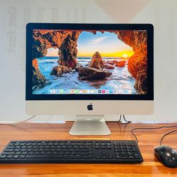 APPLE IMAC 21.5” 4K Retina 2017 i5 16GB RAM Upgraded to 256GB SSD OS Ventura 2023!!