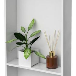 (Brand New in Box) 
Homevacious 13" X 25" Stainless Steel Shower Niche No Tile Needed Double Shelves White Bathroom Shelf Rimless Recessed Wall Niche 