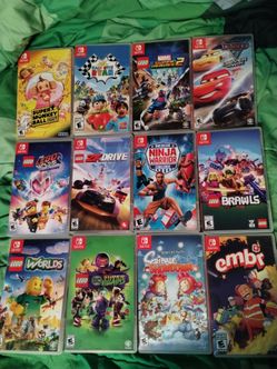 Nintendo switch games, $15 each