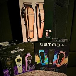 Barber Clippers And Scissors 