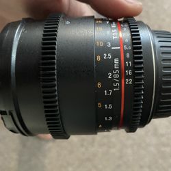 rokinon lenses 85mm