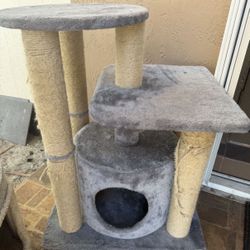 Cat Climb Scratch Play House