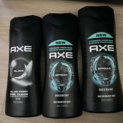Axe body wash