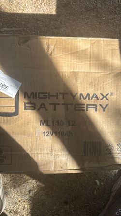 Mighty max  Battery