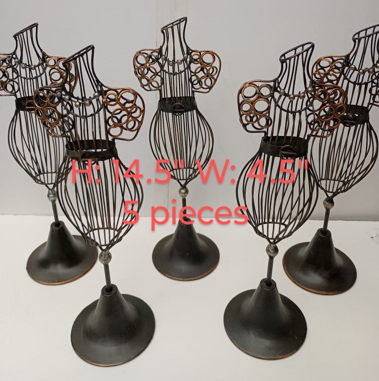 Maniquíes Metalicos Para Decoración O Para Joyeria