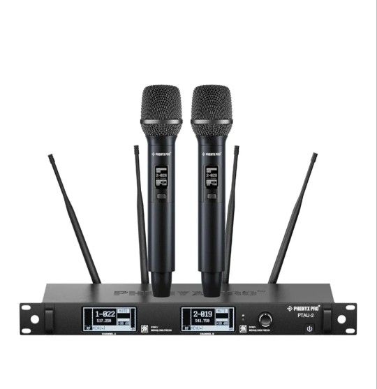 Phenyx Pro Dual-Channel Wireless Microphone System