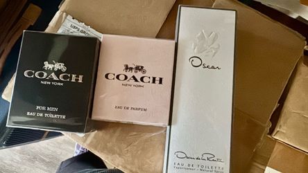 Coach and Oscar de la renta  Fragrance
