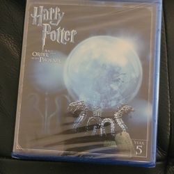 $5 BLU RAY. HARRY POTTER: AND THE ORDER OF THE PHOENIX. $5 OR TRADE FOR A MOVIE TITLE I DO NOT ALREADY OWN. BLU RAY ONLY NO DIGITAL .