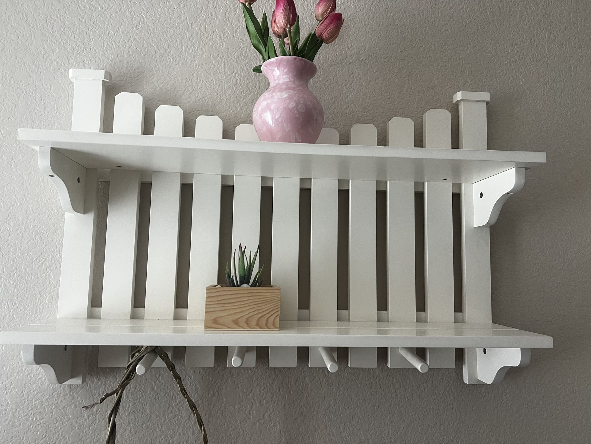 2 White Twin Beds, Bedroom Set