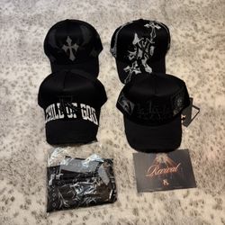  Rude awakening hats bundle of four dandy hats barbas hats