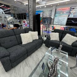 SOFÁ Y LOVESEAT RECLINABLES NUEVOS