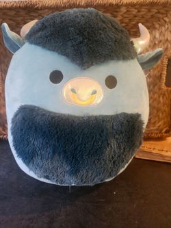 Squishmallows Isaiah the yak, 16", NEW WITH TAGS.