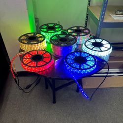 On Sale!! New 50 Feet LED Rope Light Outdoor Indoor Waterproof Cuttable (5 colors to choose)