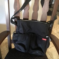 Black Skiphop Diaper Bag