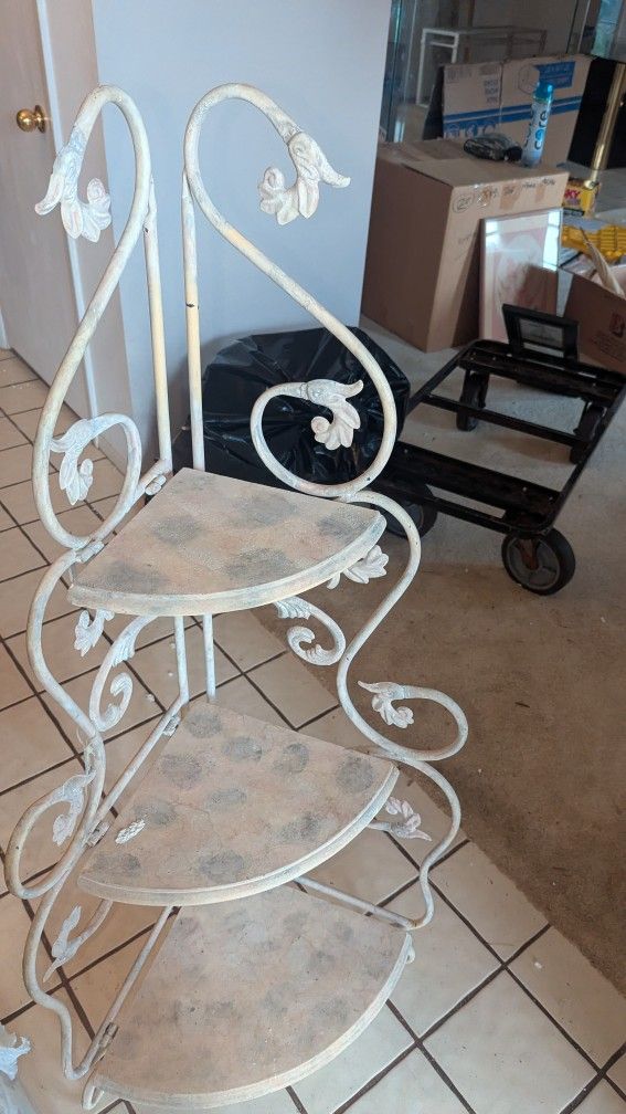 Corner Metal Shelf