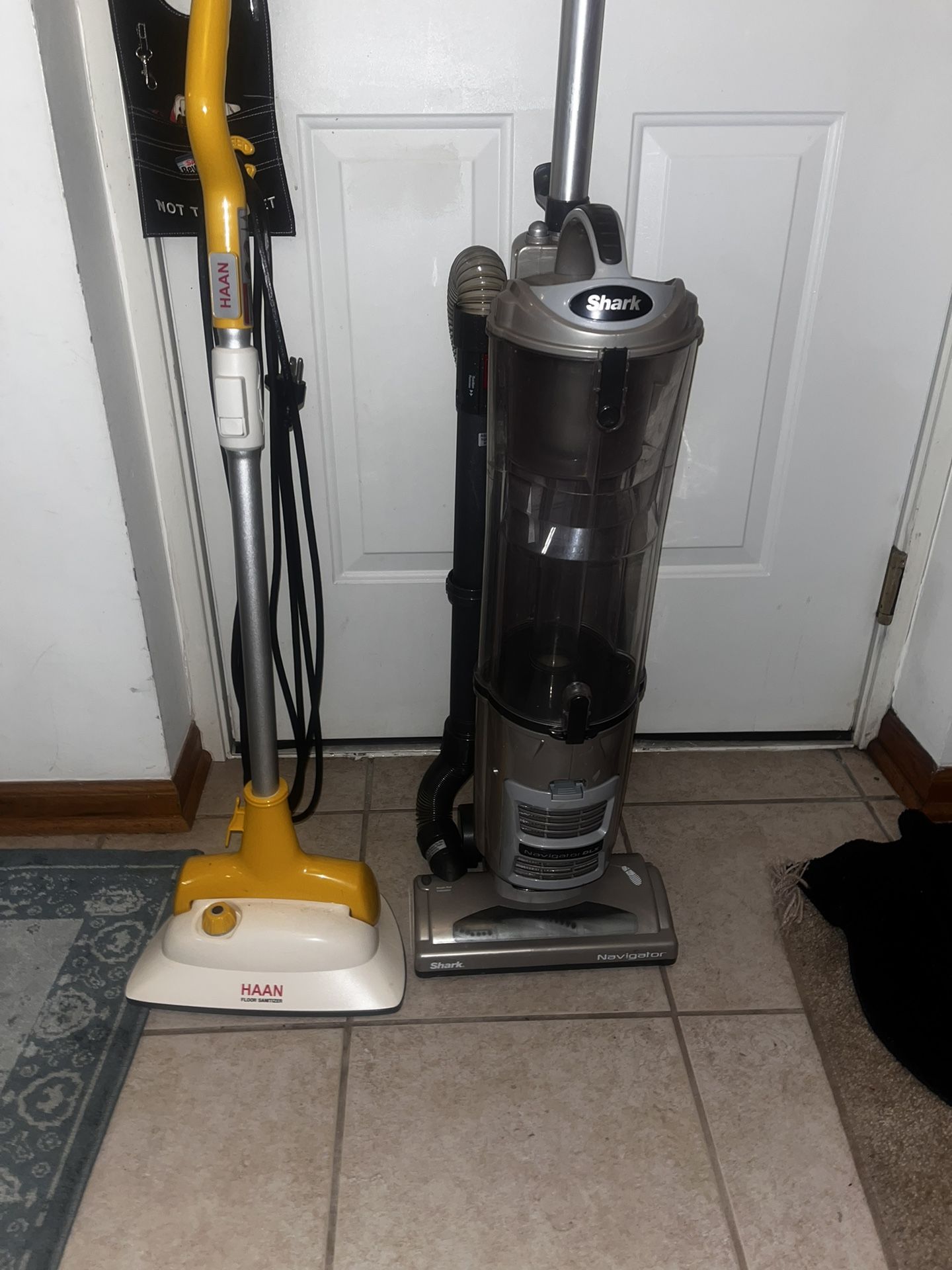 Shark Vacuum And HAAN Floor Steamer