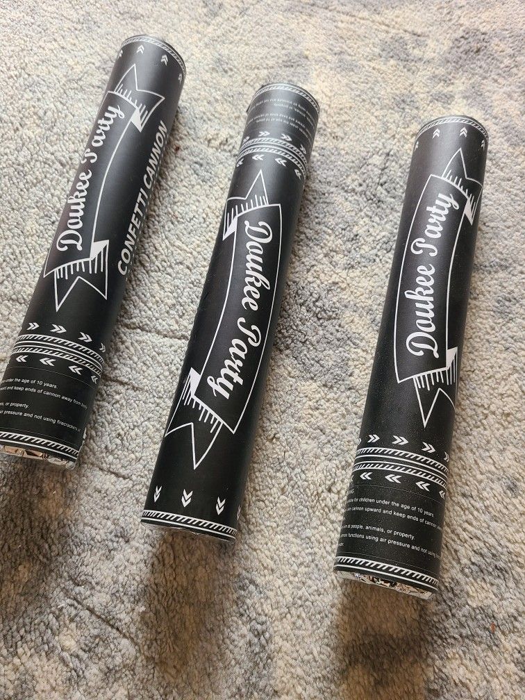 Confetti Cannon Poppers