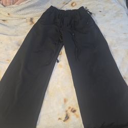 Song For The Mute Black Drawstring Pants