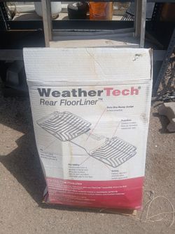 Brand new weather tech rear  floor liner