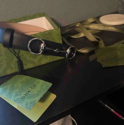 Gucci Horsebit Leather Belt