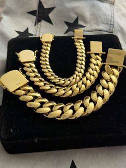 14k gold bonded bracelets unixes